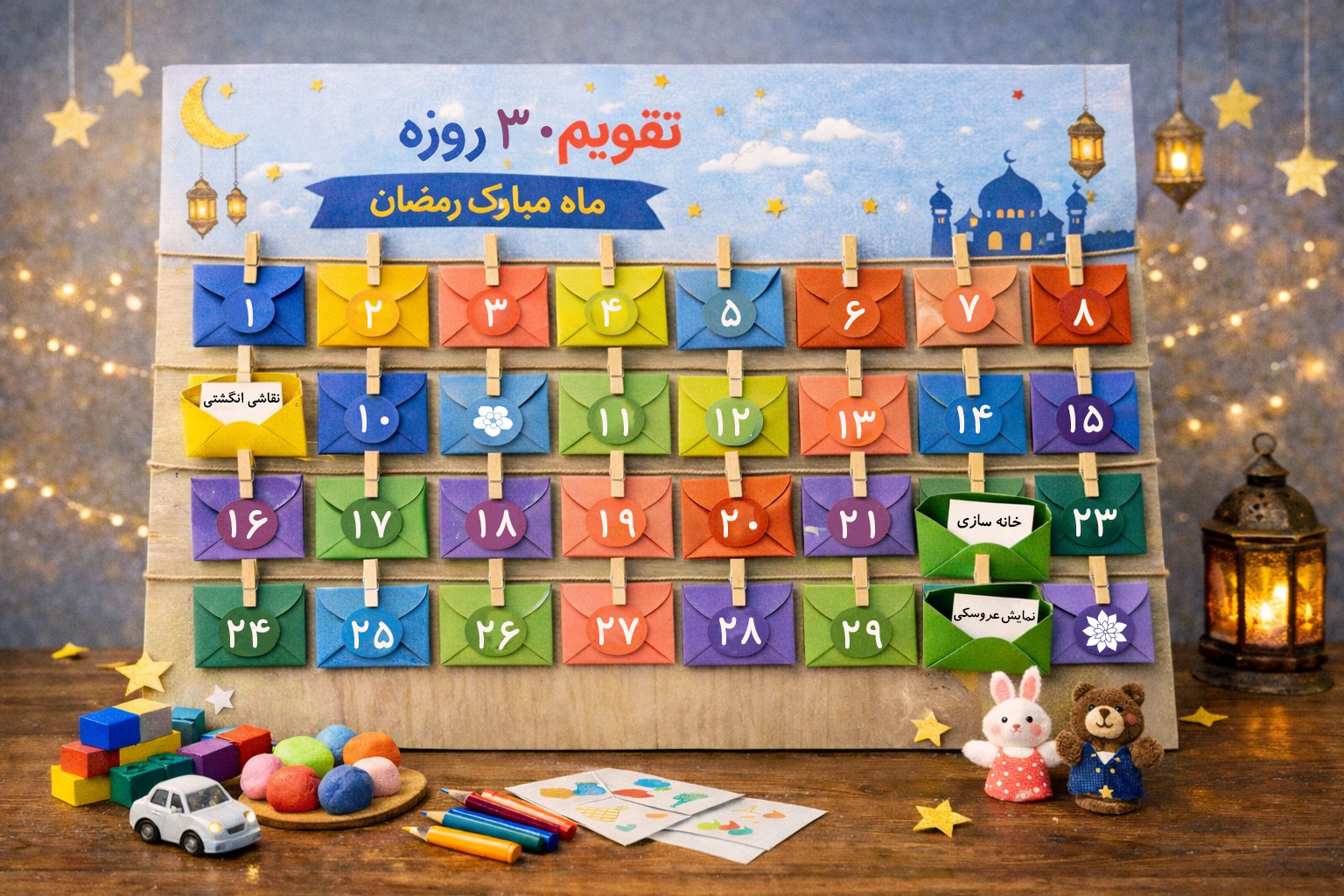 تقویم ماه رمضان